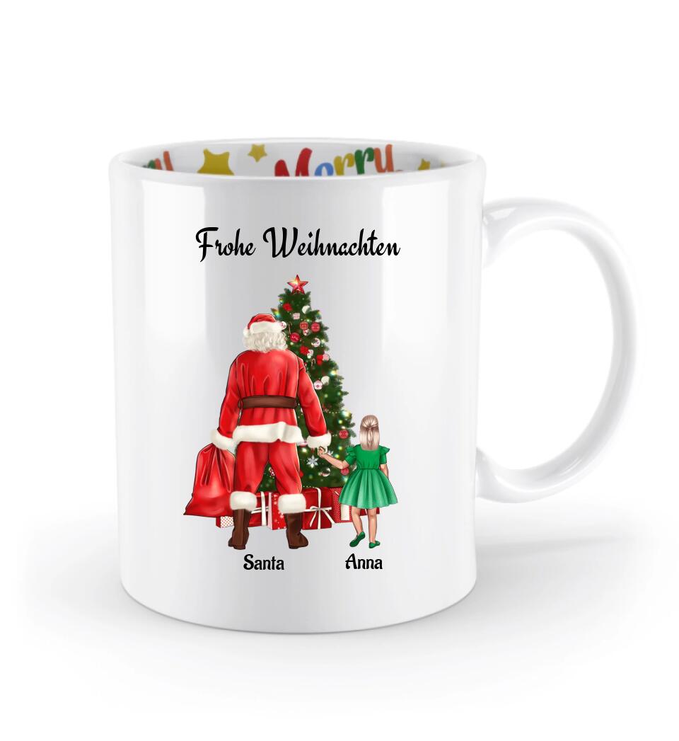 Weihnachtstasse für Mädchen Patenkind Geschenk - Cantty