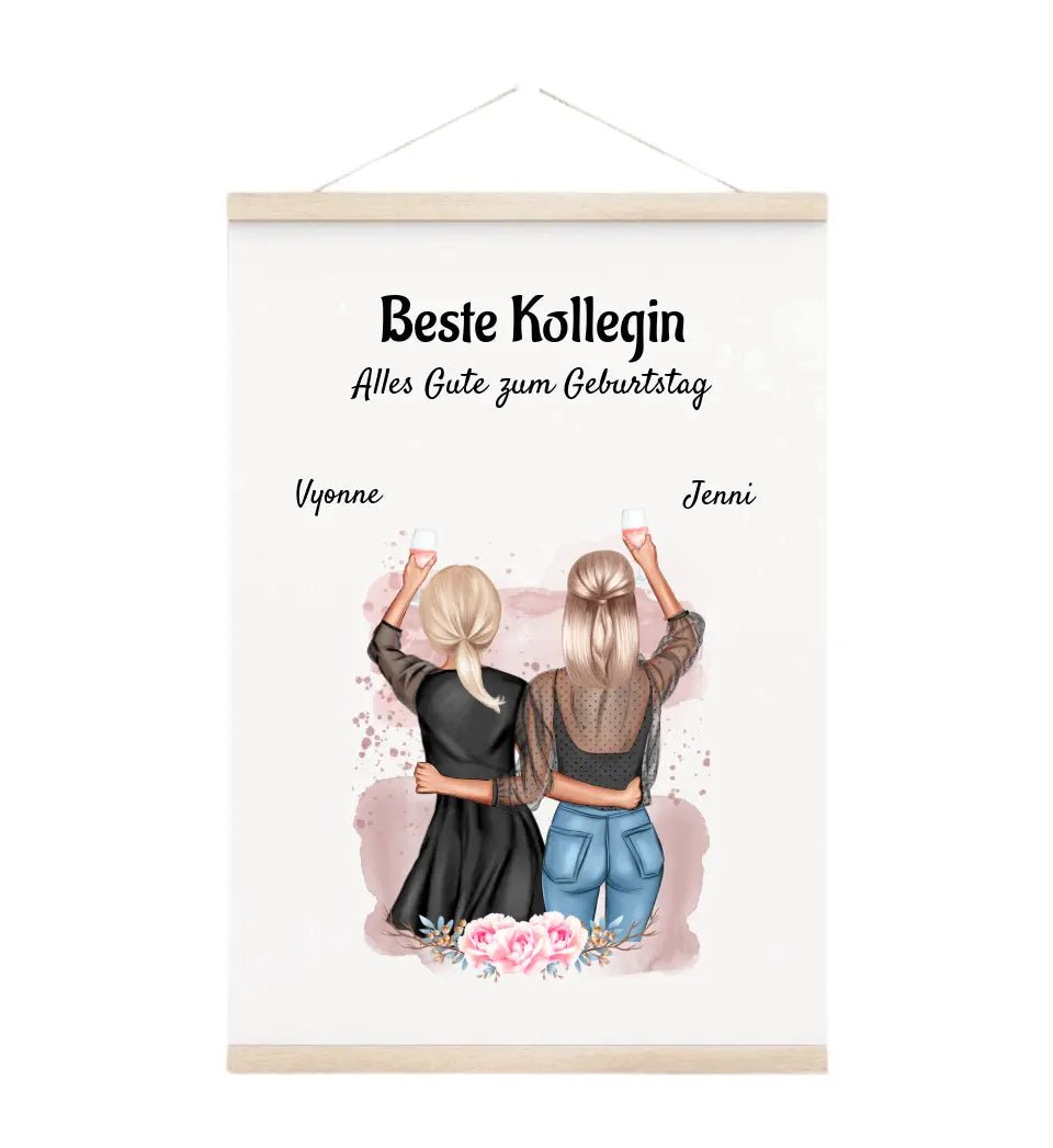 Kollegin Abschiedsgeschenke personalisiert - Cantty