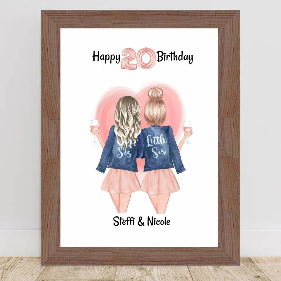 Schwester Geschenke personalisiert