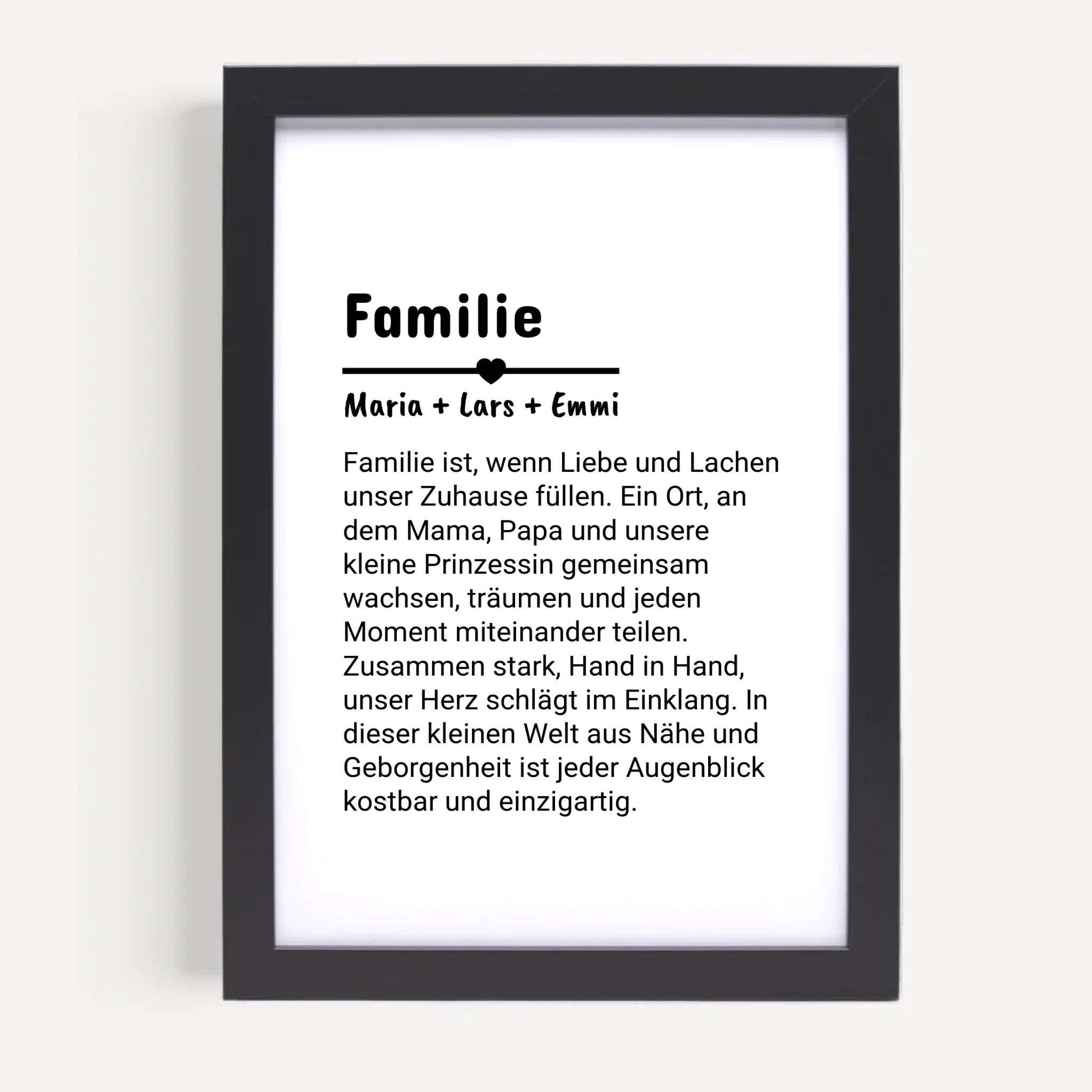 Definition Poster & Bild Geschenke personalisiert - Cantty