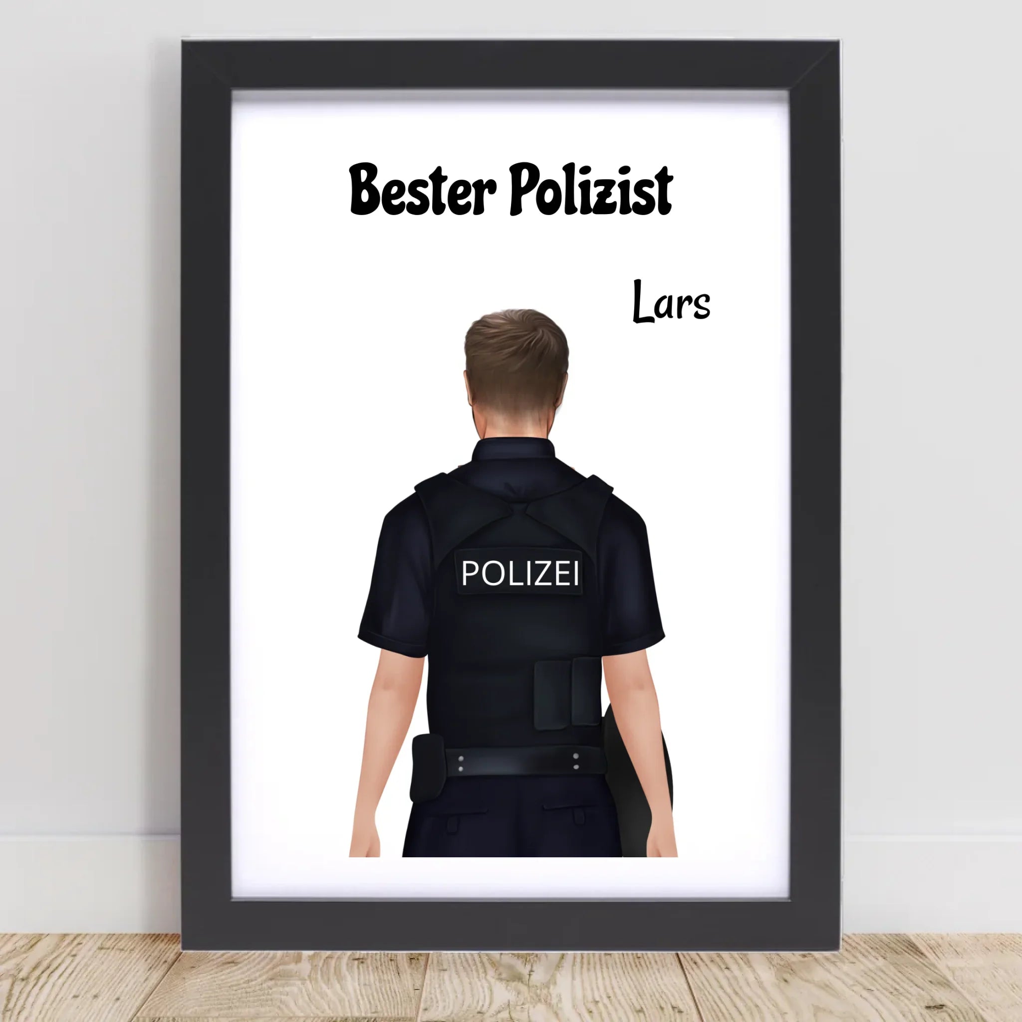 Polizist Geschenke personalisiert