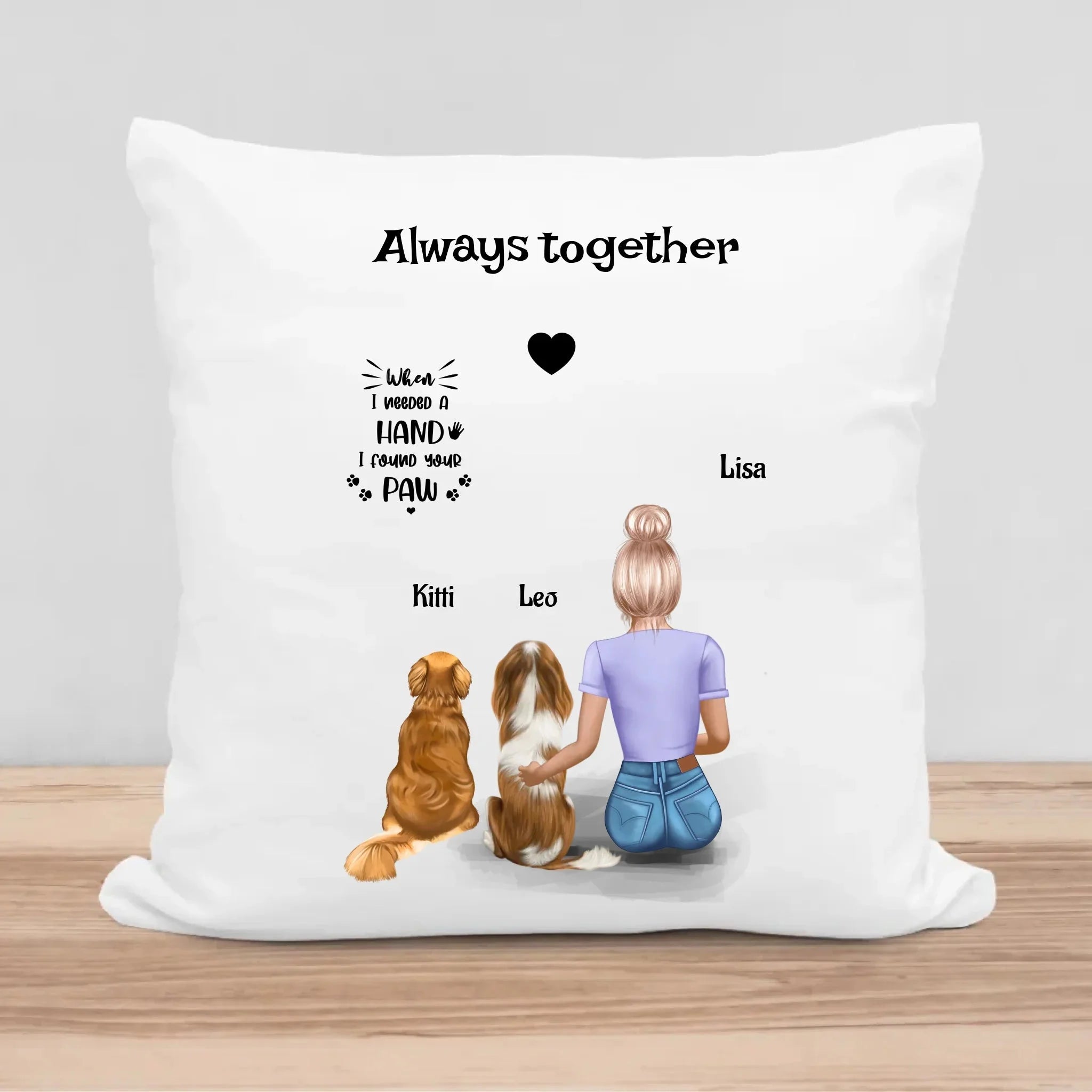 Hundebesitzerin Geschenke personalisiert - Poster, Tassen & Kissen - Cantty