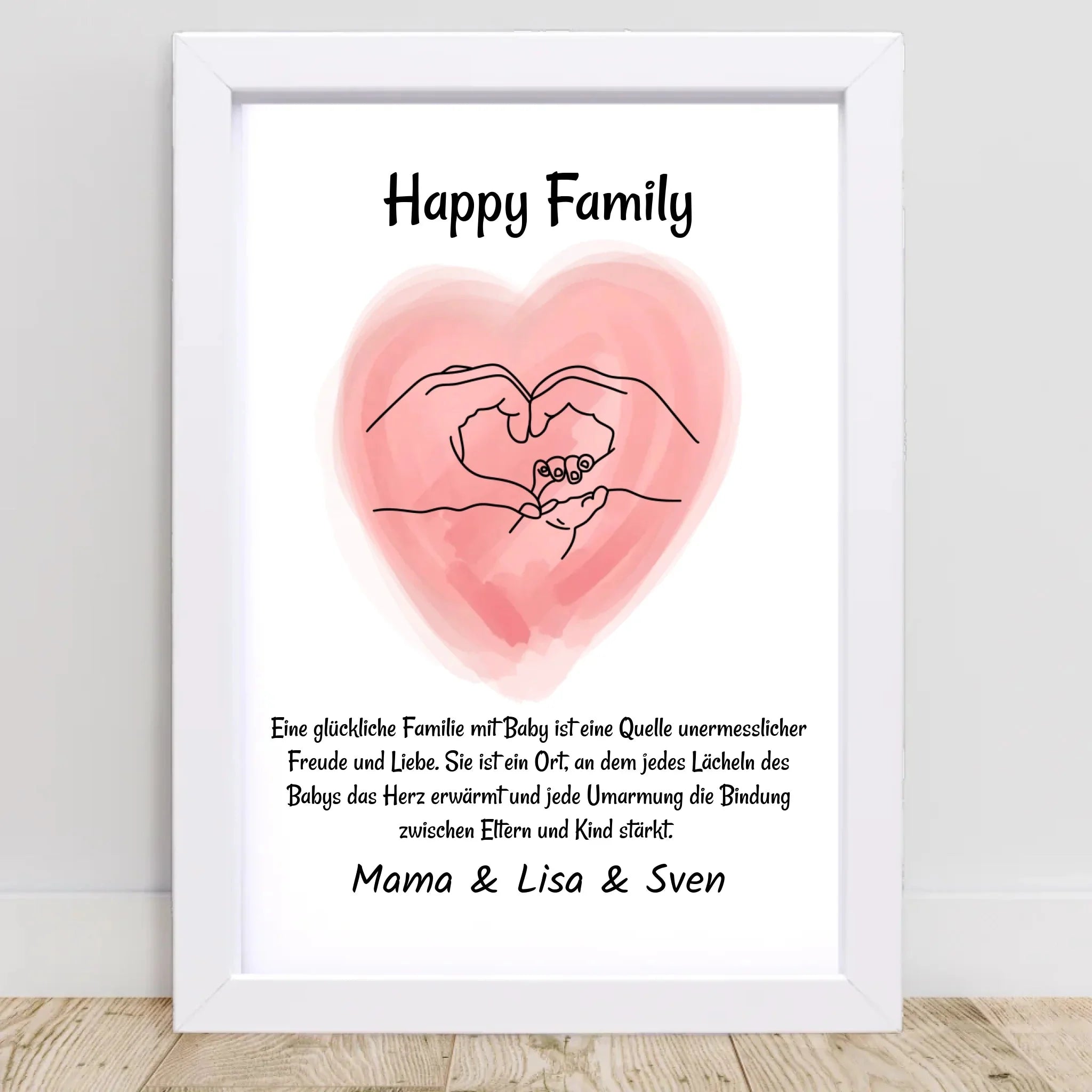 Linie Poster Geschenke personalisiert