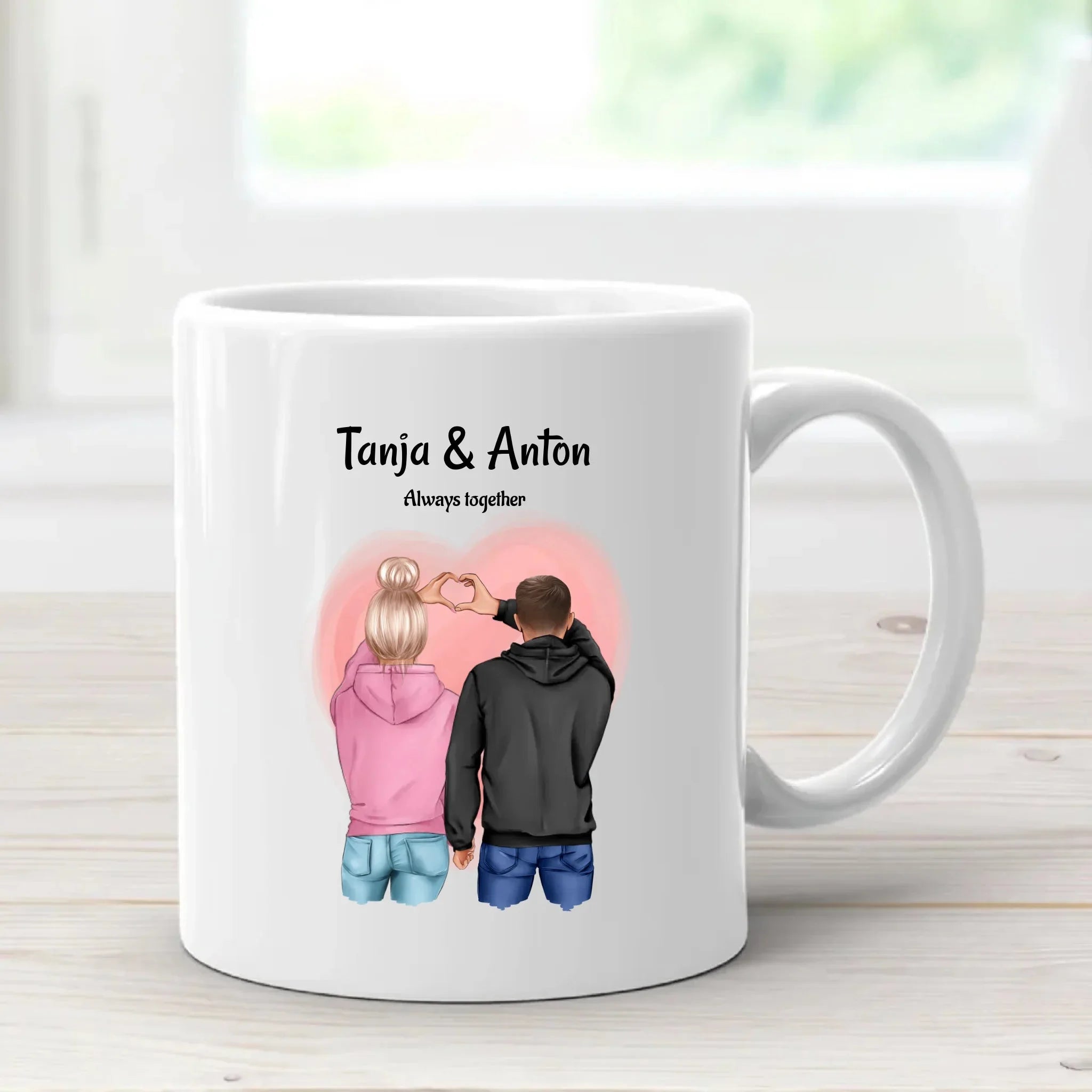 Pärchen Tasse Geschenke personalisiert