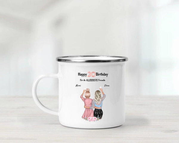 Beste Freundinnen Geschenk 30 Geburtstag Tasse