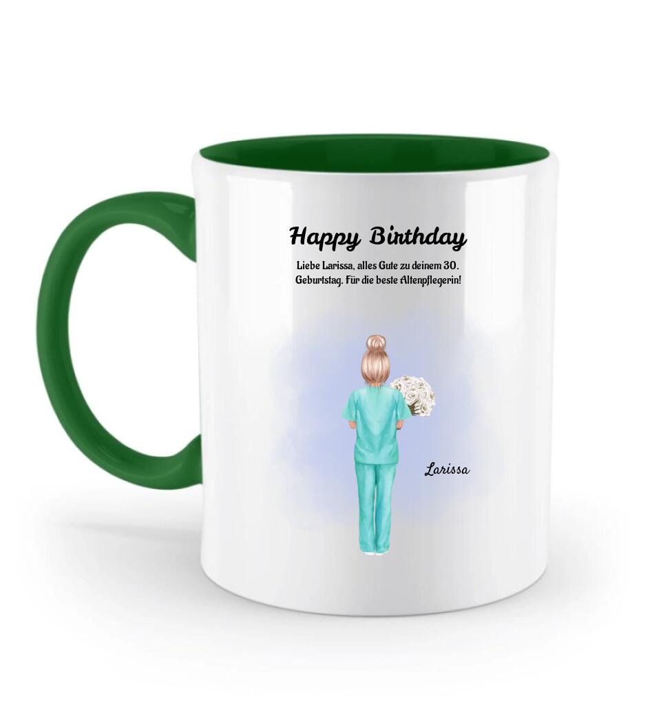 Altenpflegerin Tasse Geschenk personalisiert - Cantty