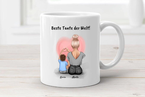 Tante Geburtstagsgeschenk Tasse von Neffe - Cantty