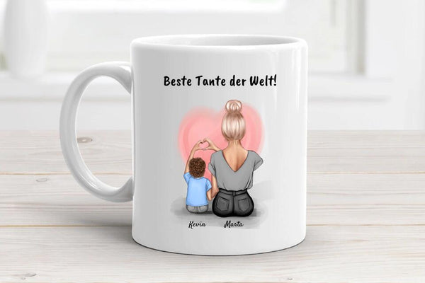 Tante Geburtstagsgeschenk Tasse von Neffe - Cantty