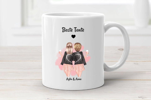 Personalisierte Tasse für Tante - Cantty