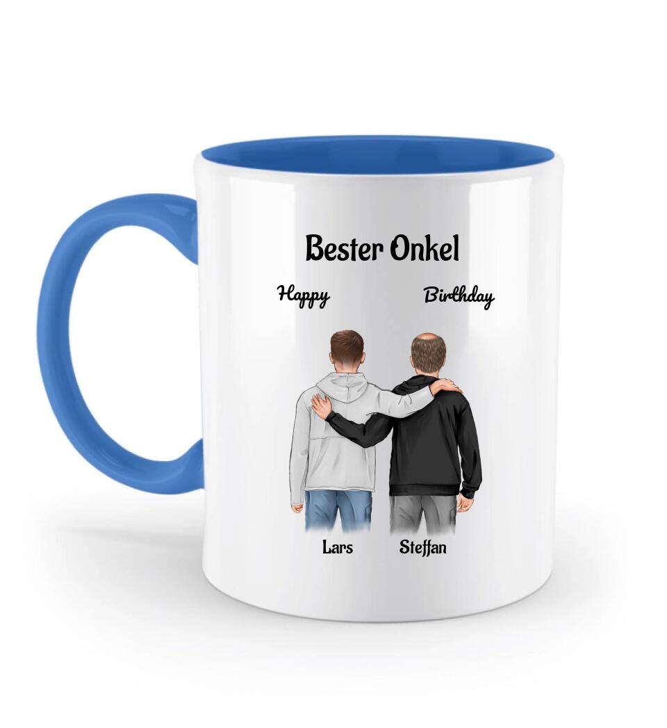 Onkel Neffe Tasse personalisiert - Cantty