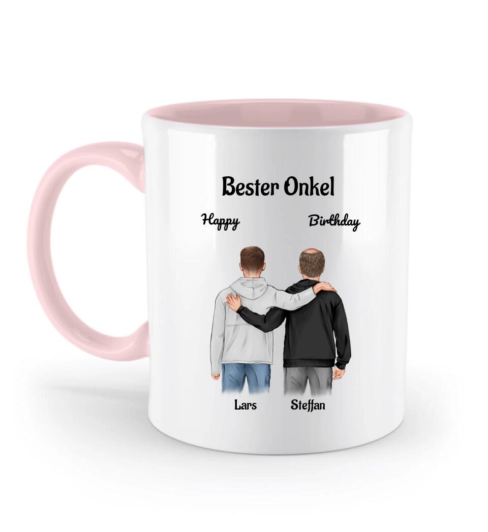 Onkel Neffe Tasse personalisiert - Cantty
