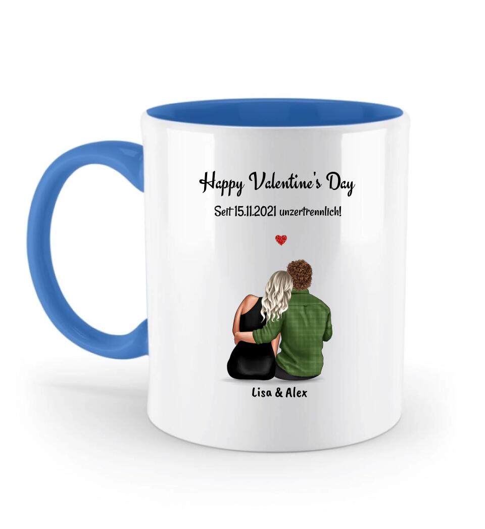 Valentinstag Tasse personalisiert - Cantty