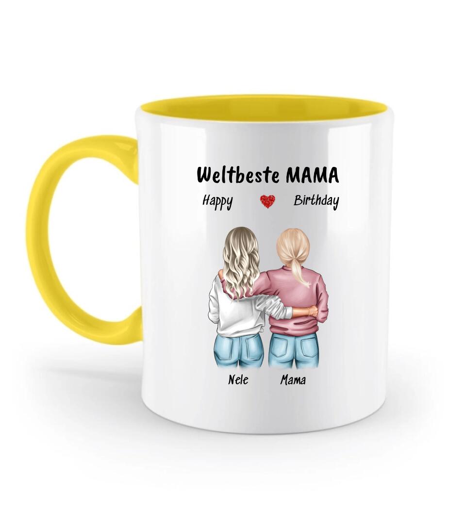 Mama Geschenk Tasse von Tochter personalsiert - Cantty