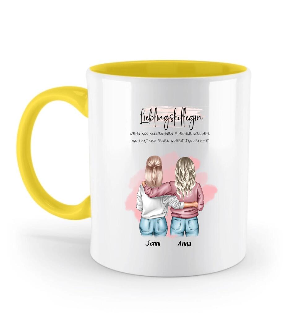 Geschenk Tasse für die Lieblingskollegin mit Namen