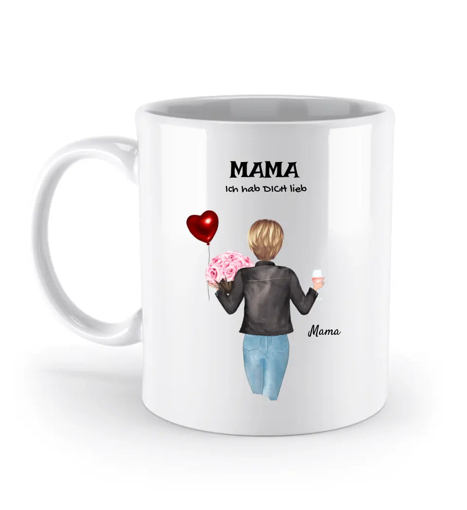 Mutter personalisierte Geschenk Tasse