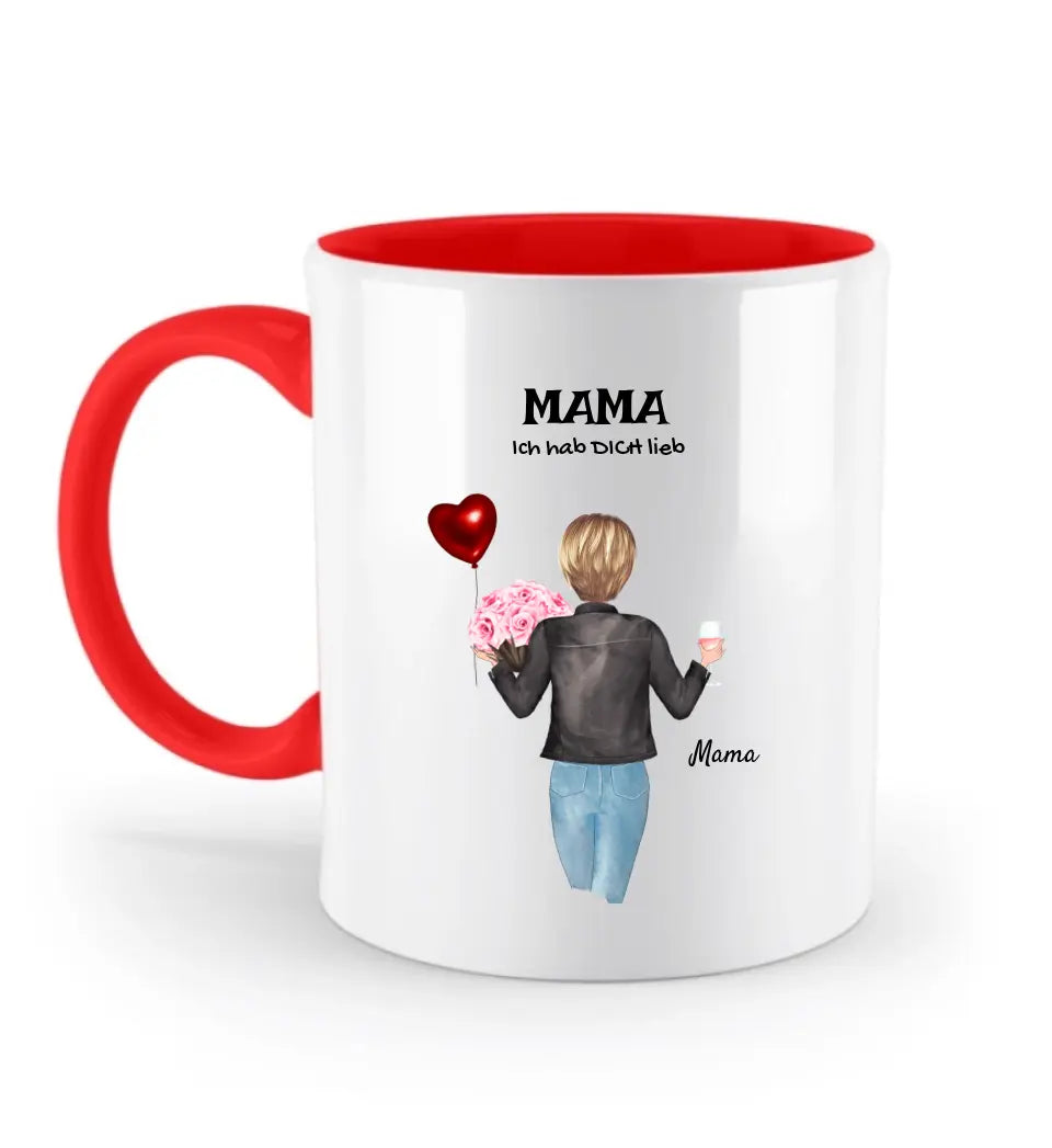 Mutter personalisierte Geschenk Tasse