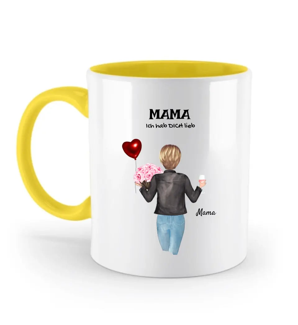 Mutter personalisierte Geschenk Tasse