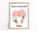 Muttertag Poster Geschenk für Mama - Cantty