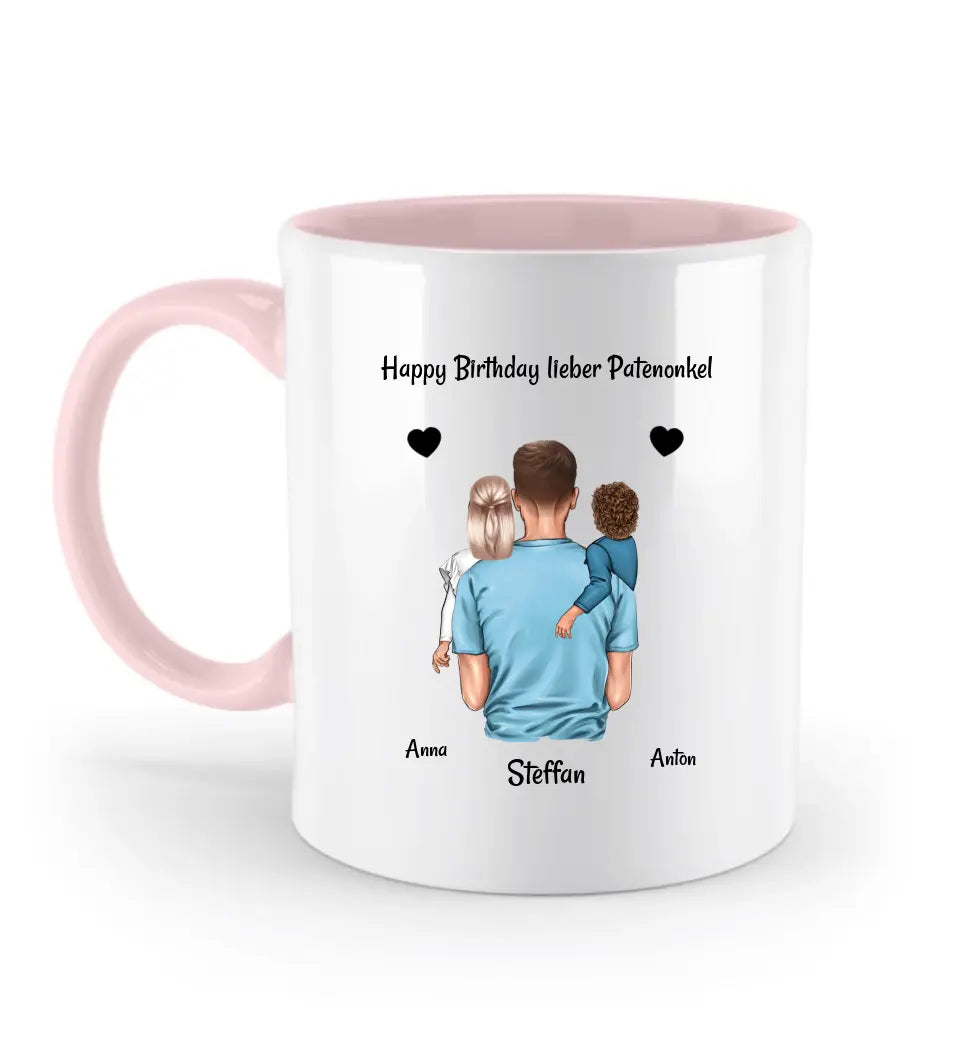 Patenonkel Tasse zum Geburtstag personalisiert - Cantty