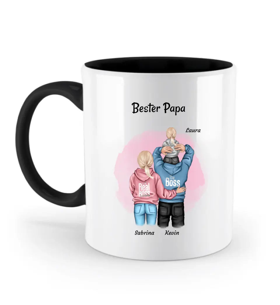 Geschenk Tasse für Papa zum Geburtstag personalisiert - Cantty