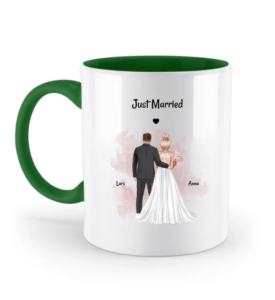 Tasse Hochzeitspaar personalisiert - Cantty