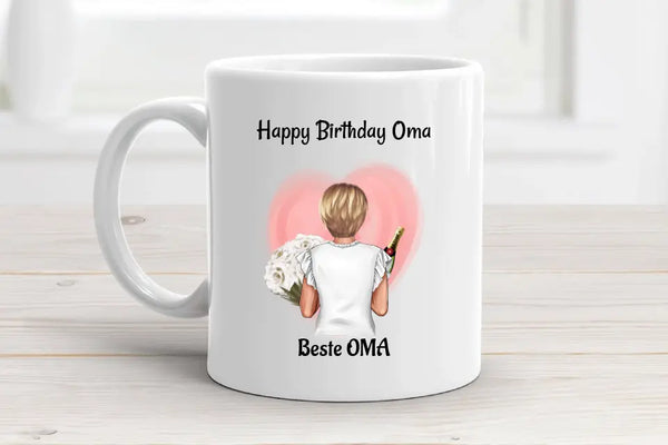 Oma Tasse Geburtstag Geschenk personalisiert