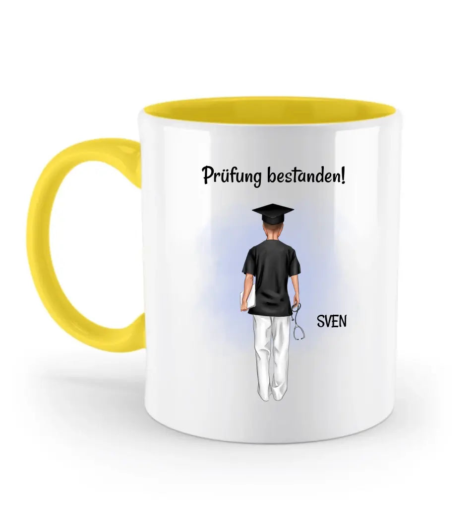 Krankenpfleger Tasse Examen bestanden Abschluss Geschenk