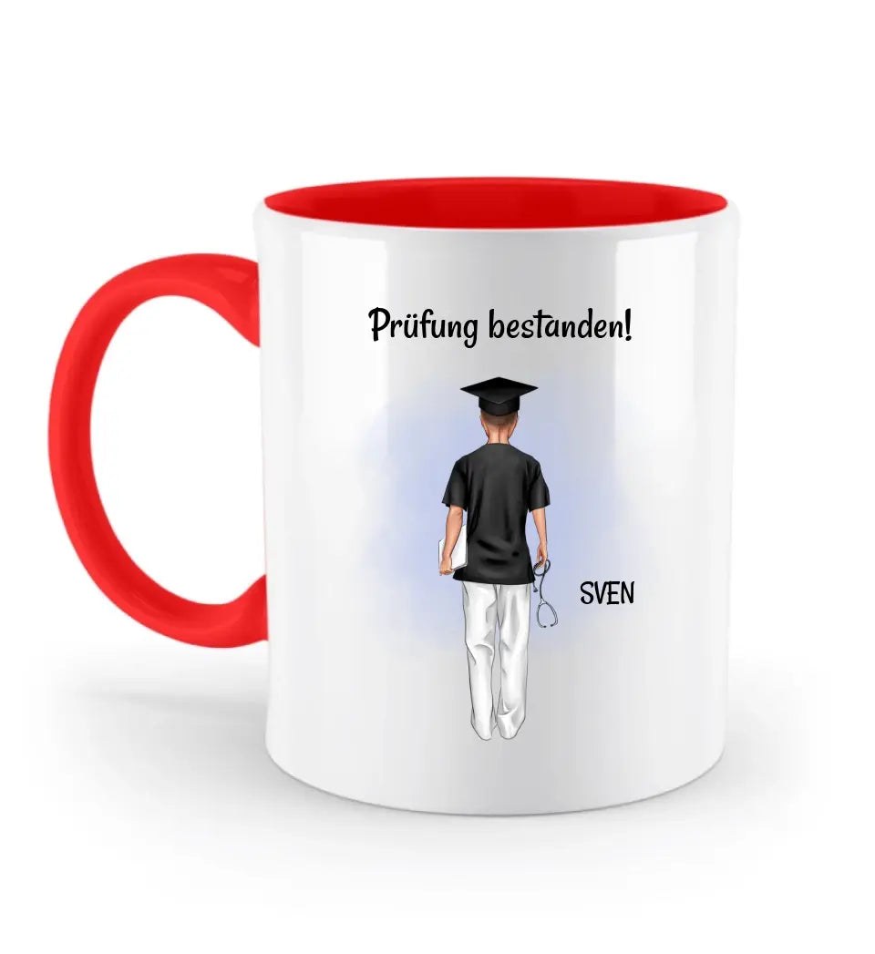 Krankenpfleger Tasse Examen bestanden Abschluss Geschenk