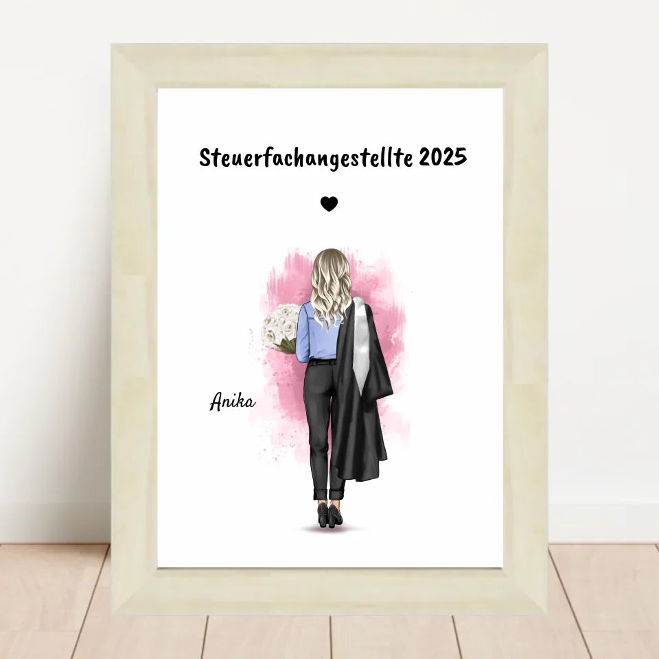 Poster mit Rahmen Hellholz 2