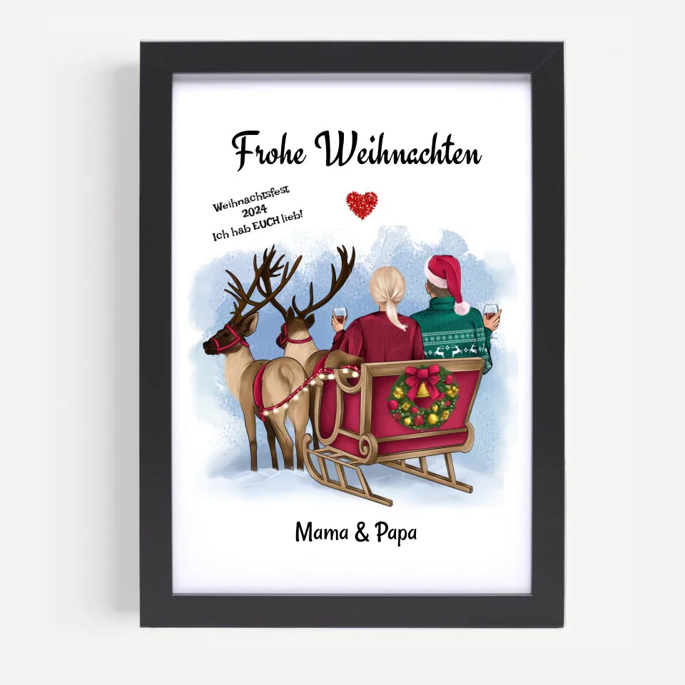 Poster mit Rahmen Schwarz 5