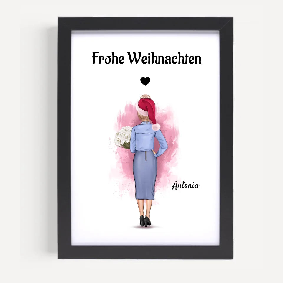 Poster mit Rahmen Schwarz 5