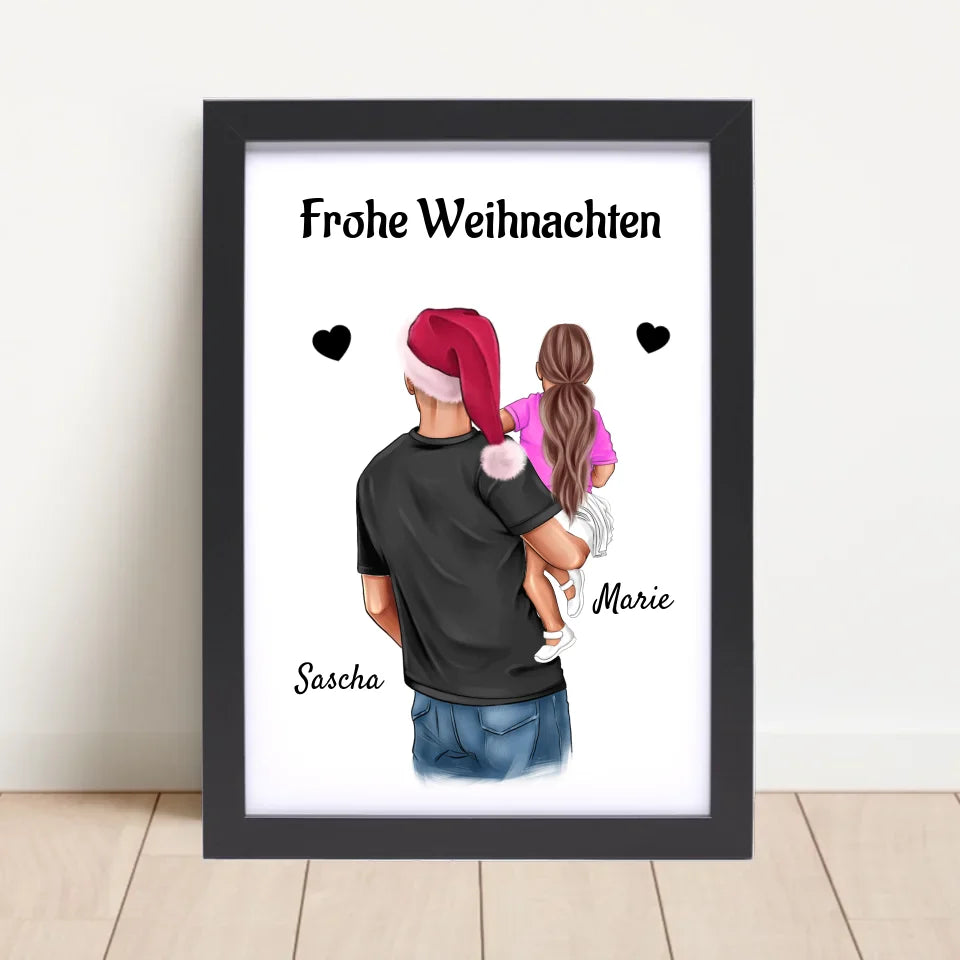 Poster mit Rahmen Schwarz 4