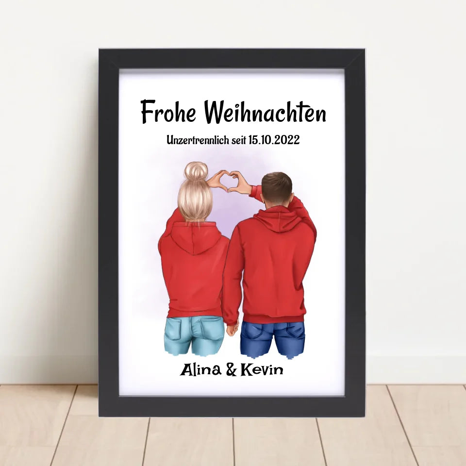 Poster mit Rahmen Schwarz 4
