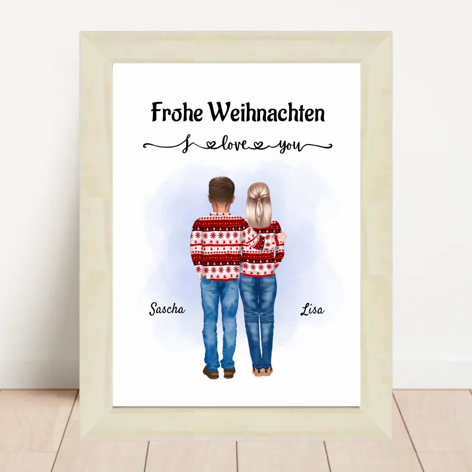Poster mit Rahmen Hellholz 2