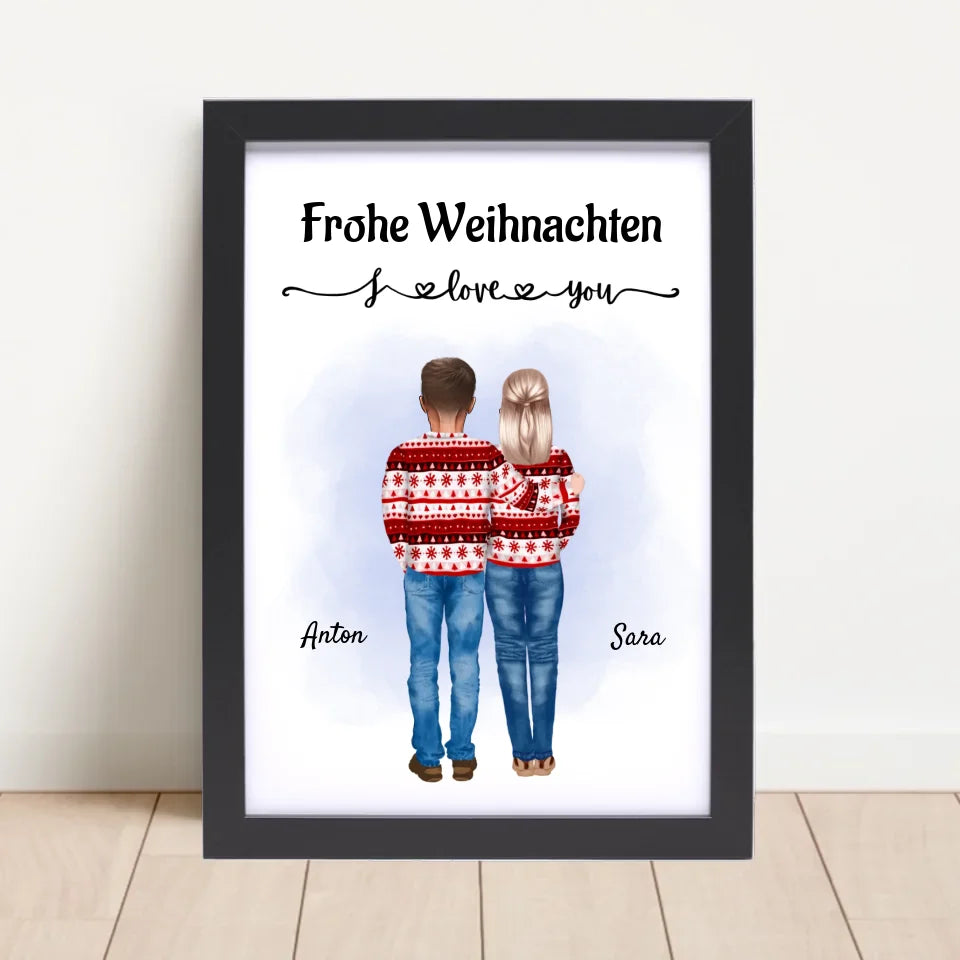 Poster mit Rahmen Schwarz 4