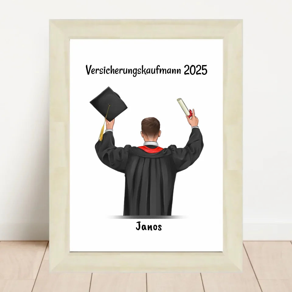 Poster mit Rahmen Hellholz 2
