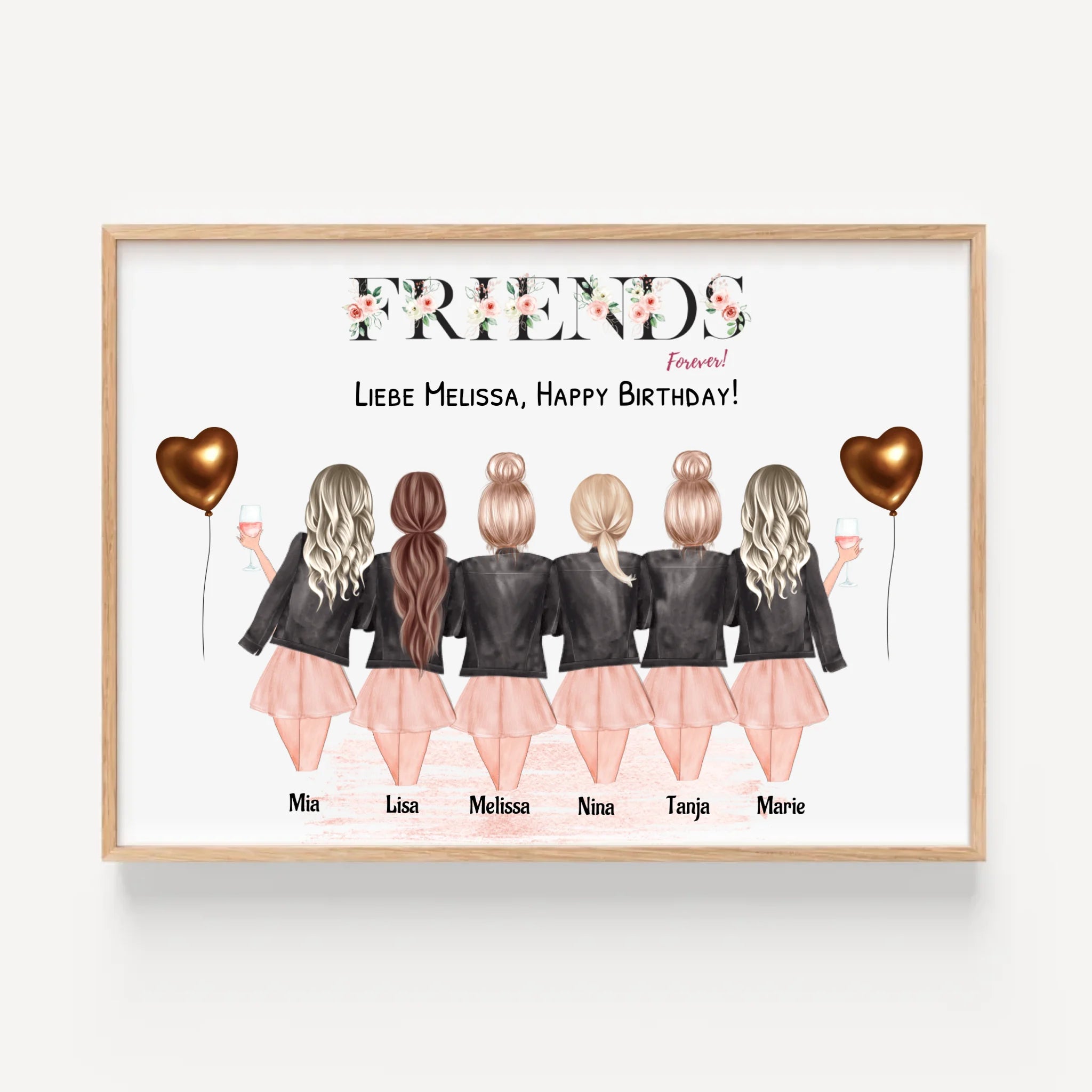 Poster ohne Rahmen Querformat