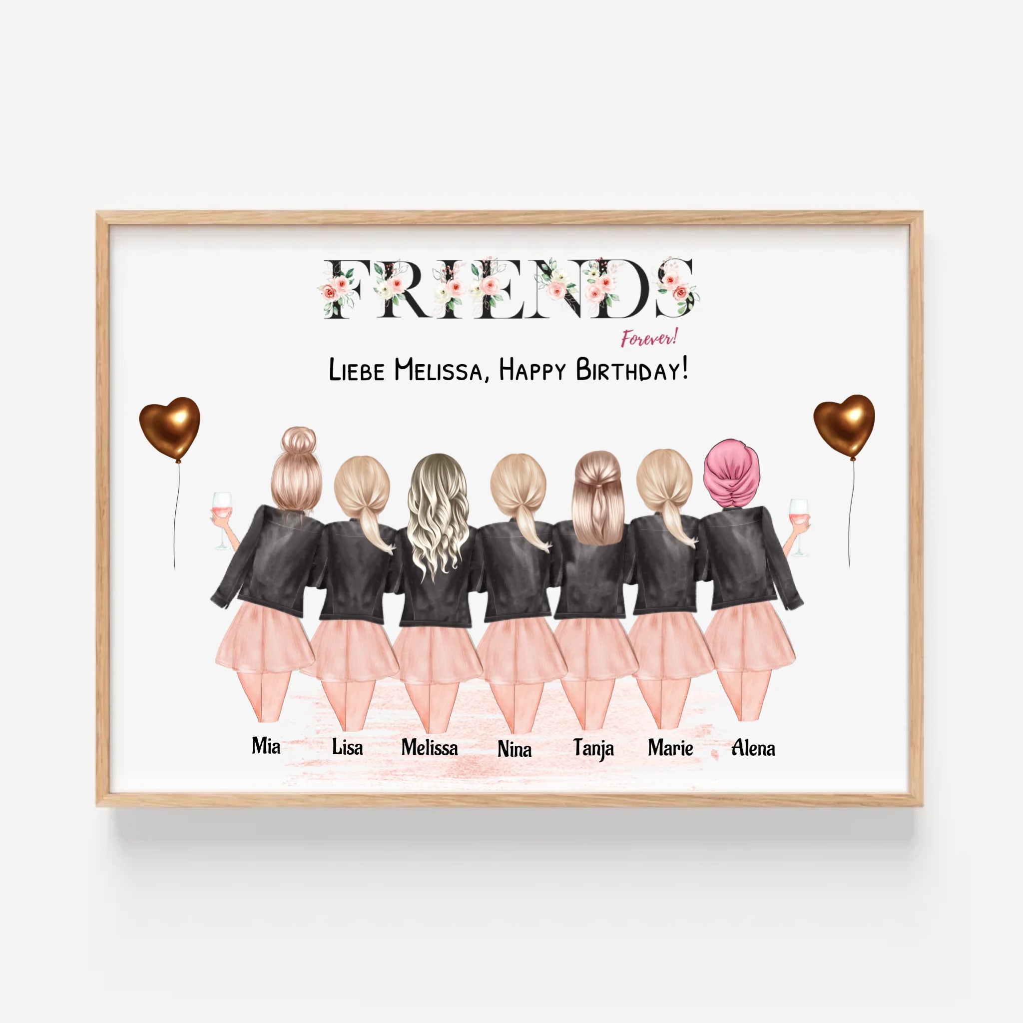 Poster ohne Rahmen Querformat