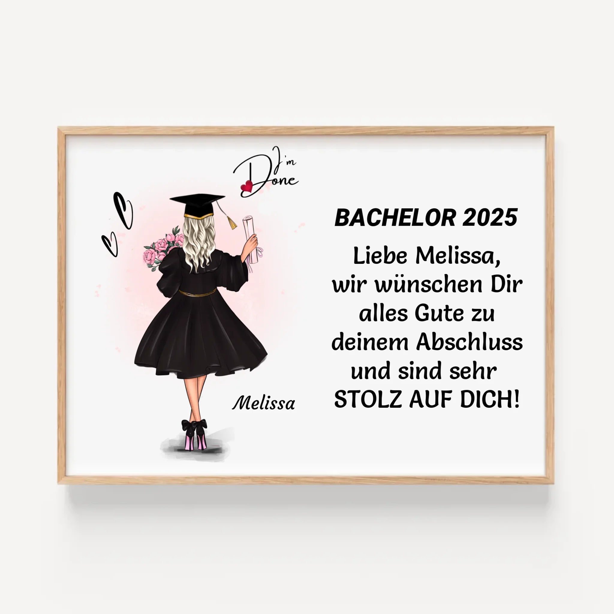 Poster ohne Rahmen Querformat