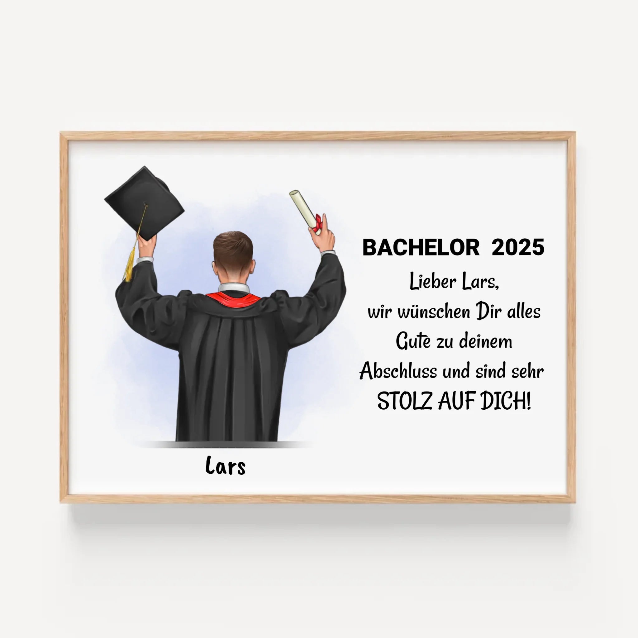 Poster ohne Rahmen Querformat