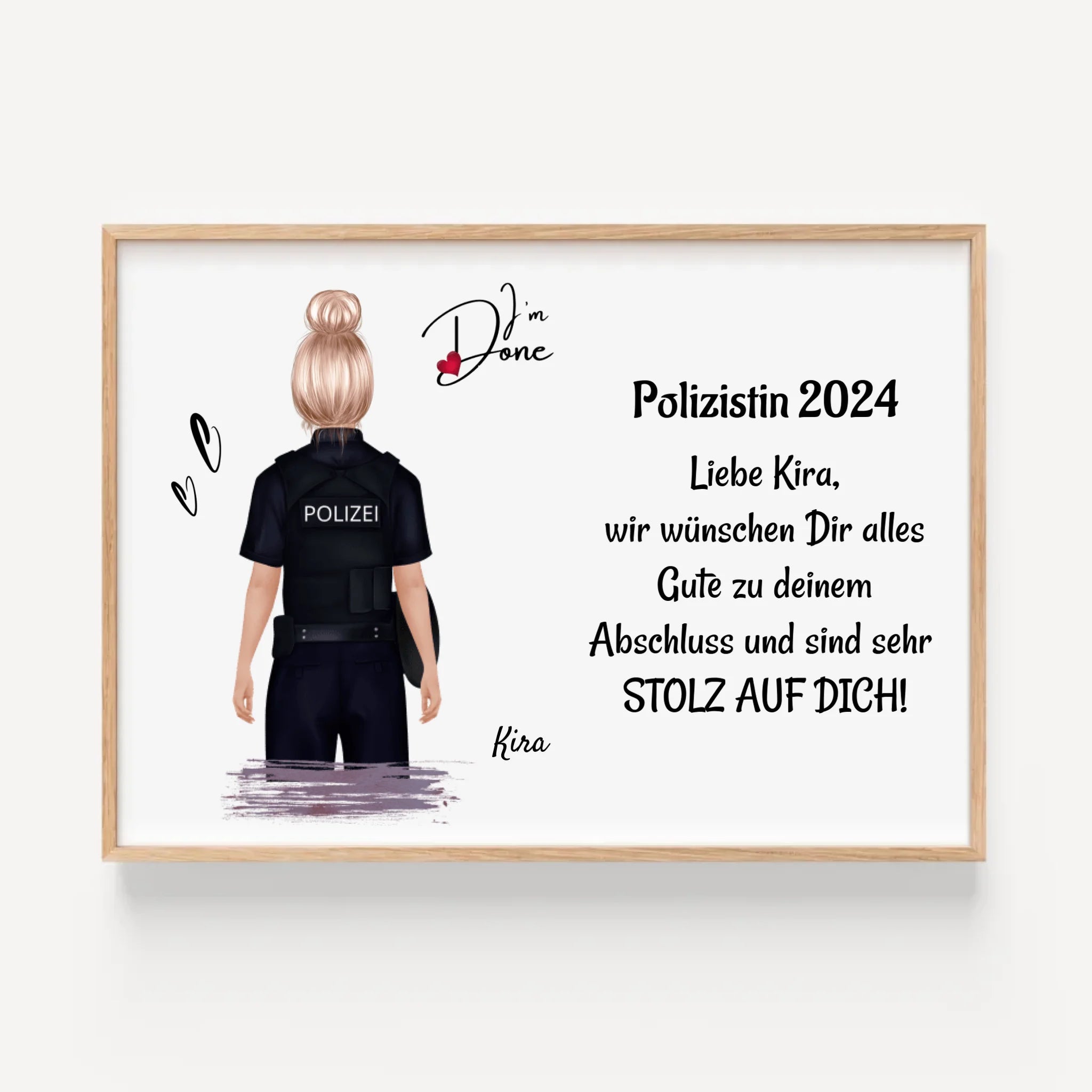 Poster ohne Rahmen Querformat