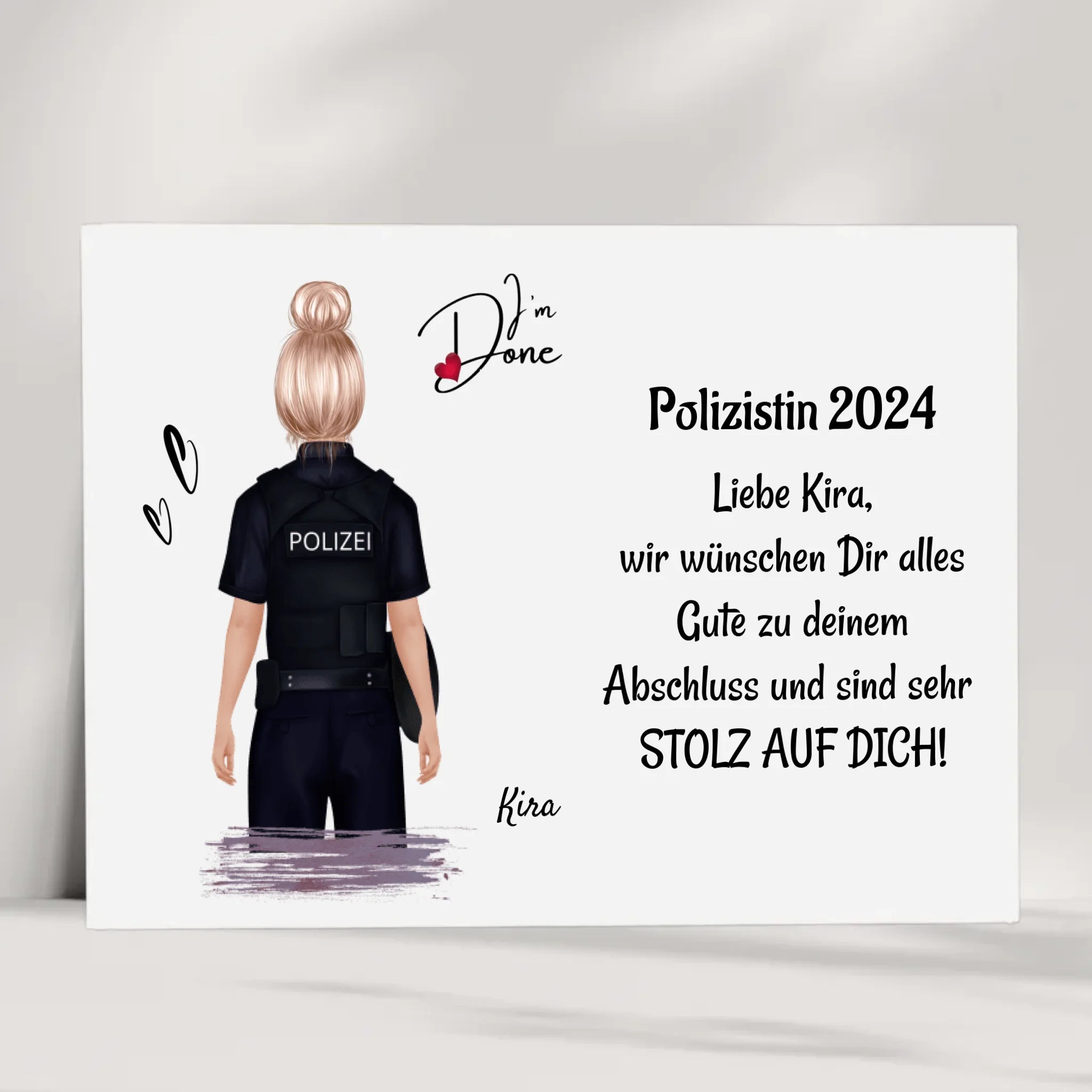 Mockup Poster Quer