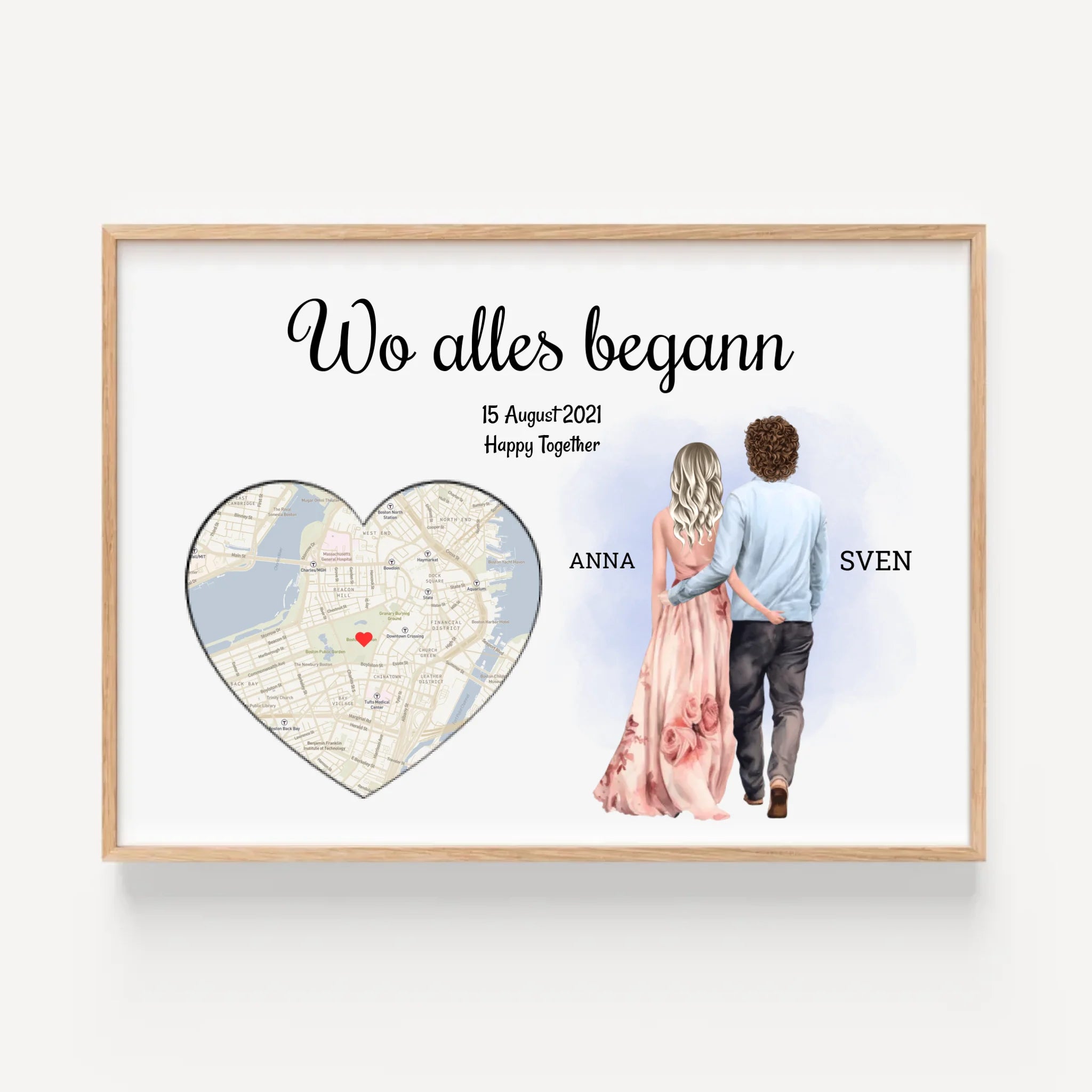 Poster ohne Rahmen Querformat