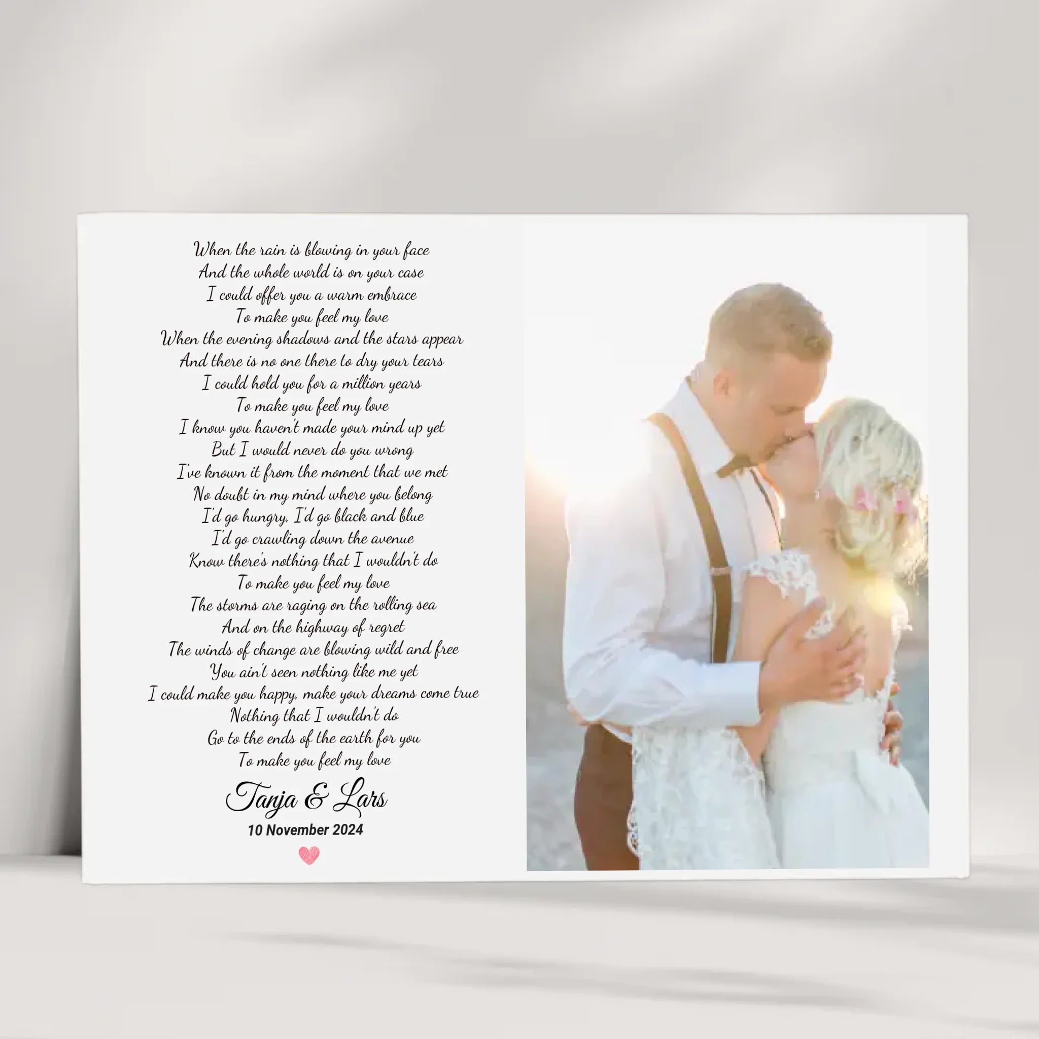 Mockup Poster Quer
