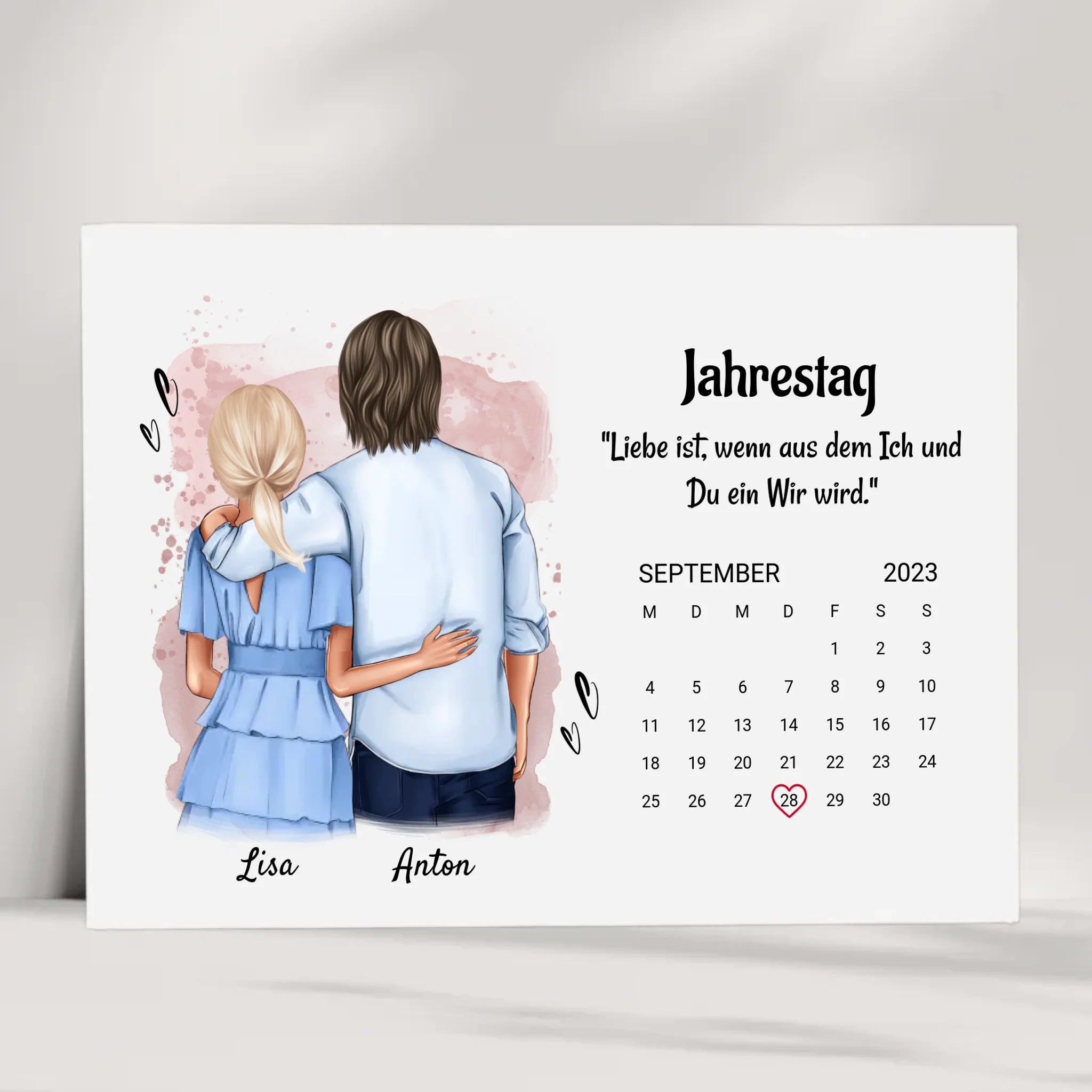 Mockup Poster Quer