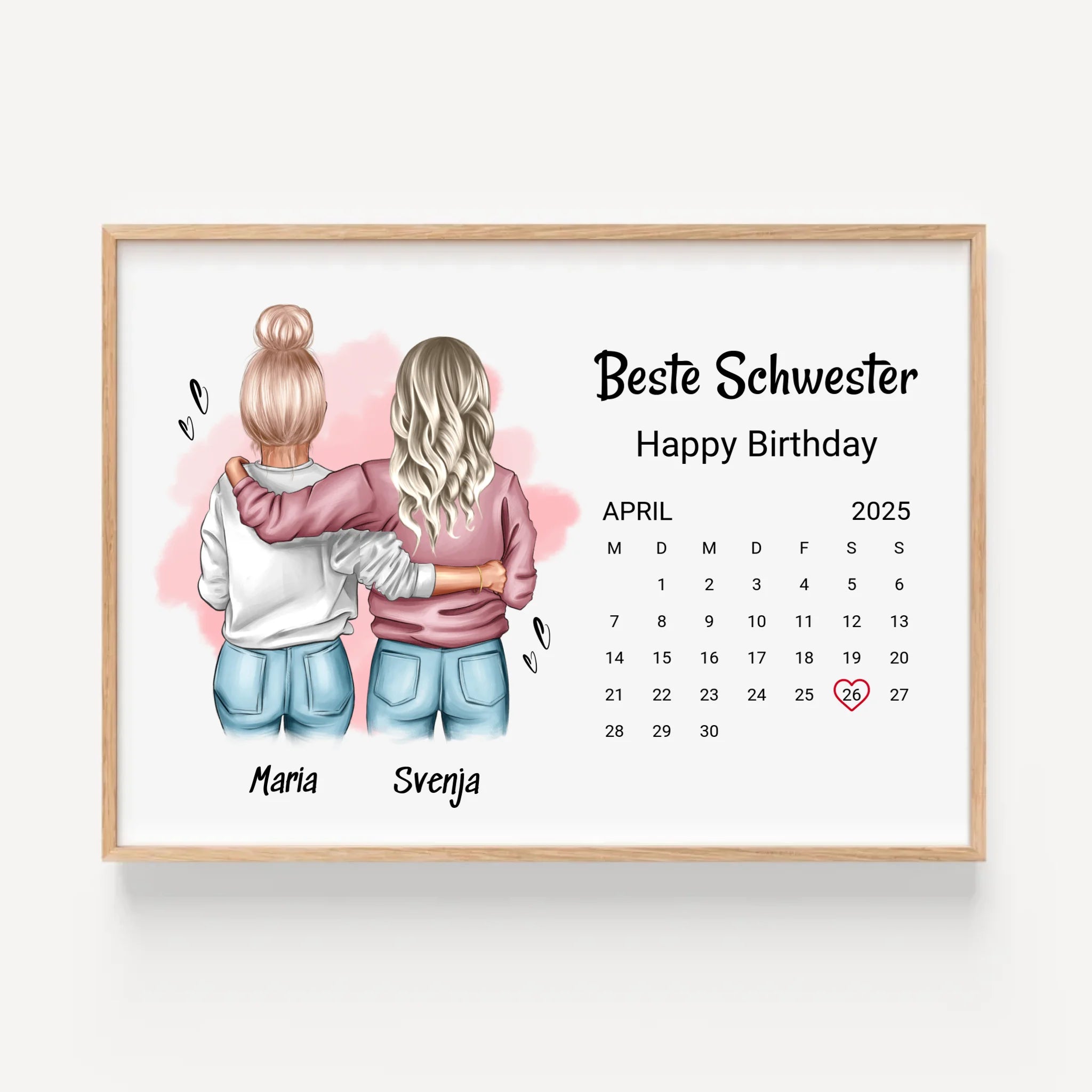 Poster ohne Rahmen Querformat