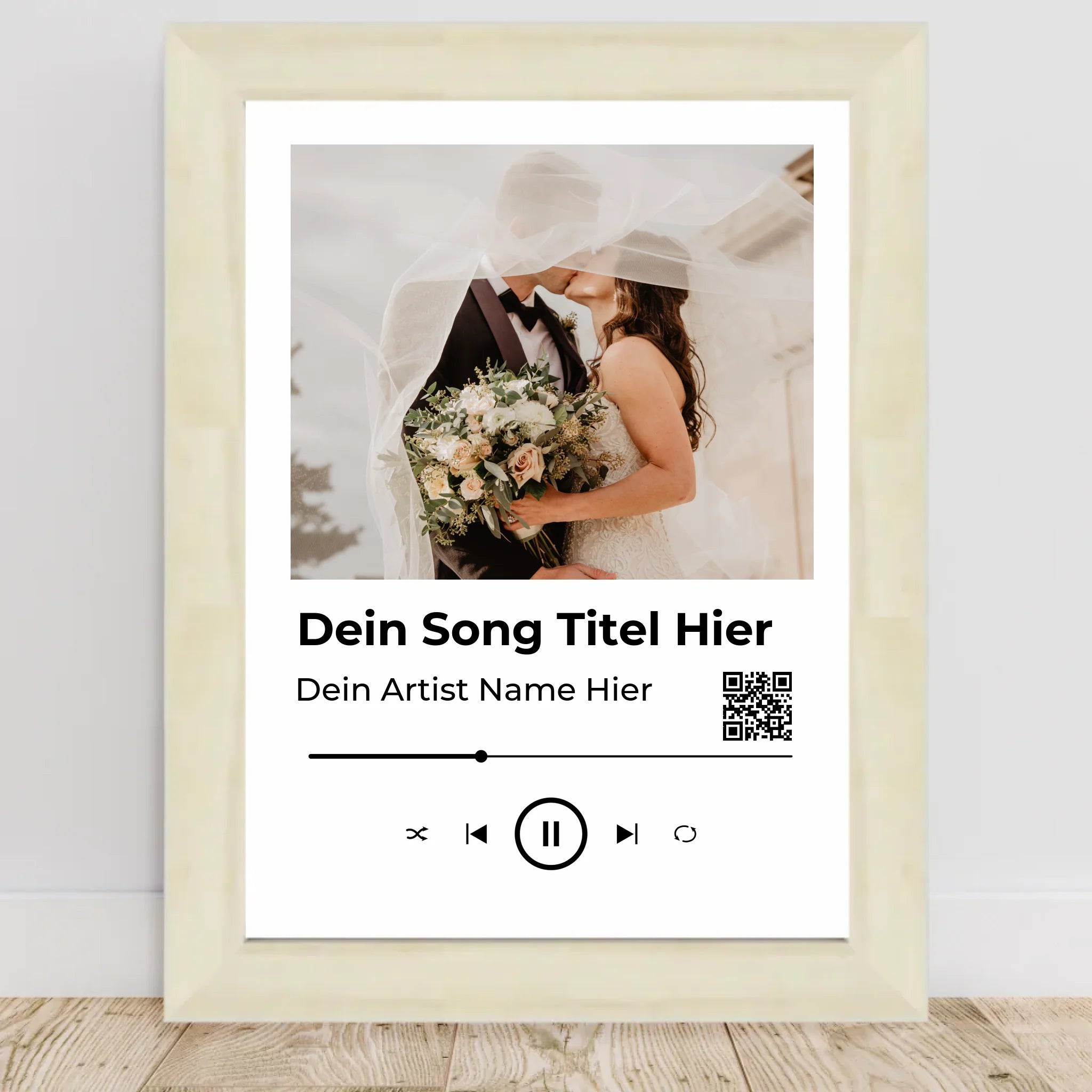 Hochzeitsgeschenk Poster erster Tanz Lieblingslied - Cantty