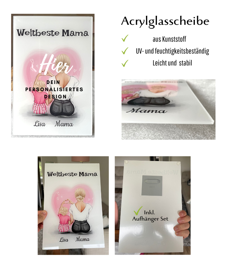 Cantty.com Acrylglas Geschenk personalisiert 