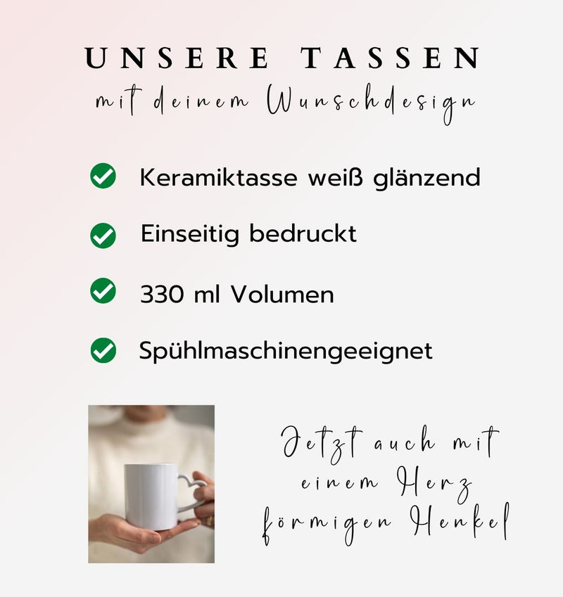 Personalisierte Tassen mit deinem Wunschdesign - Cantty