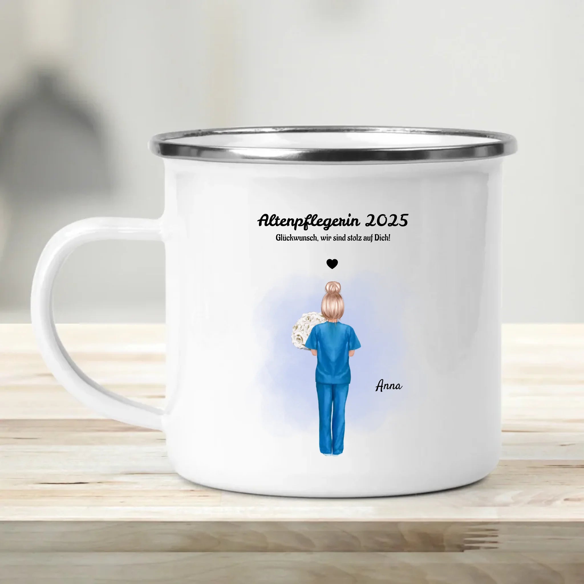 Ausbildung Prüfung bestanden Tasse Altenpflegerin - Cantty
